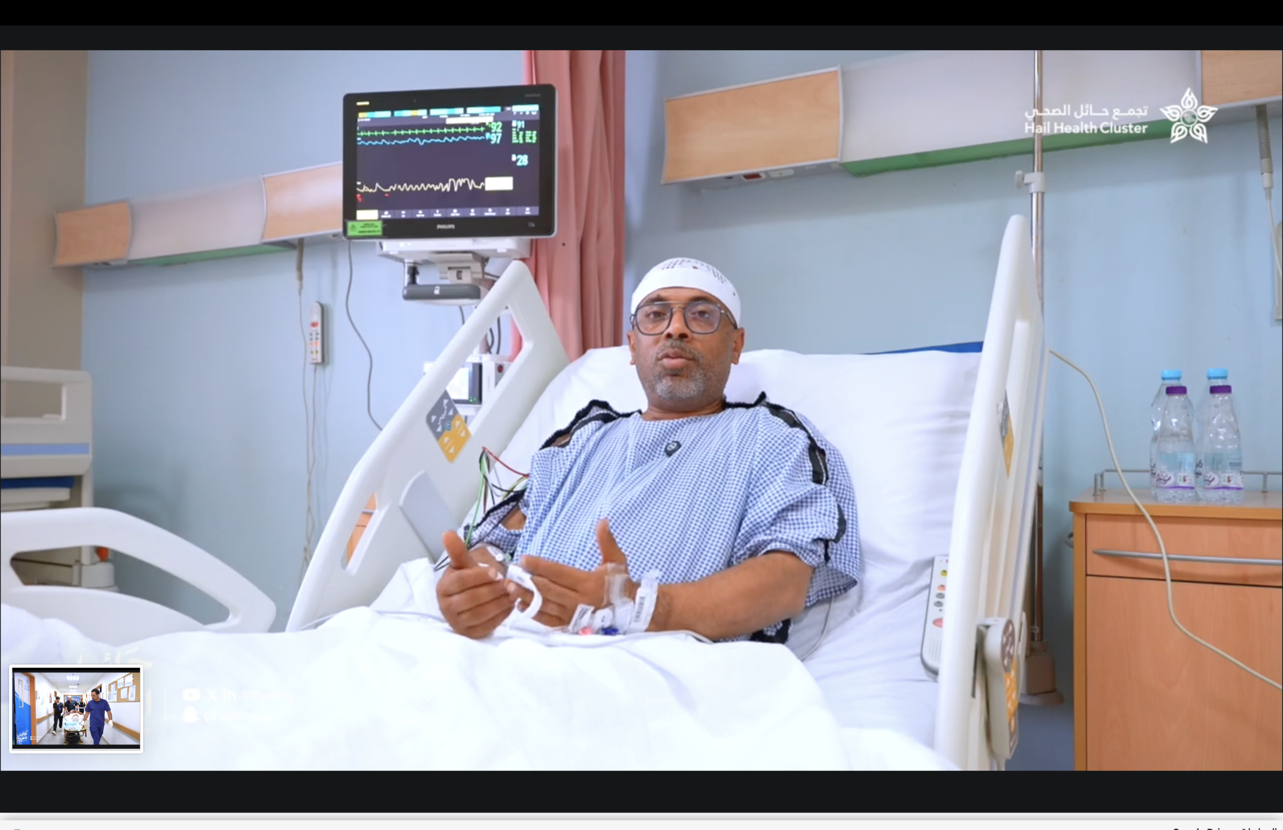 مشاعر مستفيد - مزهر عبدالسلام يروي تفاصيل حالته الصحية بالتزامن مع تواجد قافلة ⁧‫وجه السعد‬⁩ الطبية